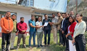 नयाँ सदस्यता दिन माग गर्दै पत्रकार महासंघलाई ज्ञापनपत्र