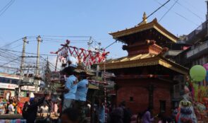 बनेपामा २५ सय वर्ष पुरानो चण्डेश्वरी जात्रा सुरु