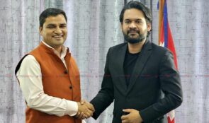 मेयर बालेन शाह र प्रदीप पौडेलबीच भेटवार्ता