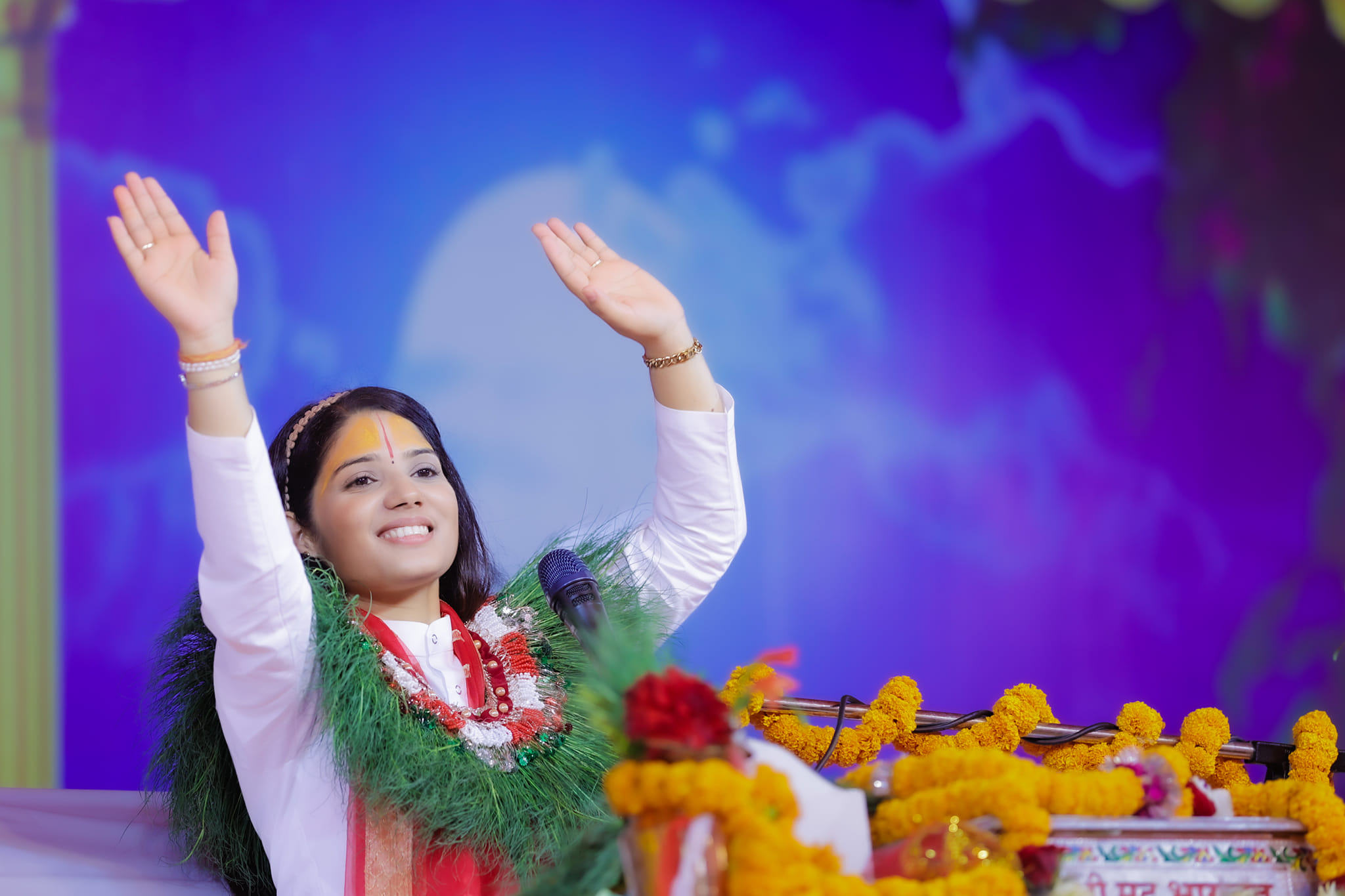 काभ्रेली चेली ‘देवी प्रतिभा’ : जिल्लाको सान आध्यात्मतर्फ अग्रस्थान