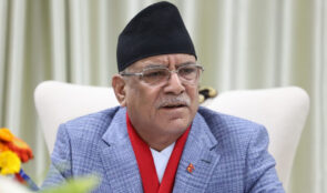 पदमुक्त भए प्रधानमन्त्री प्रचण्ड