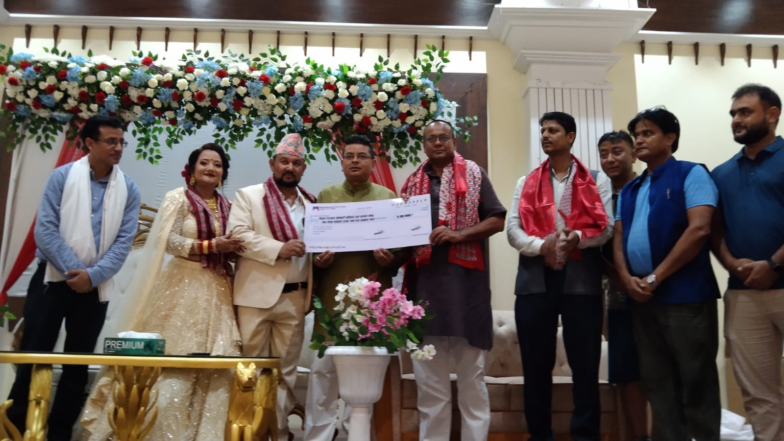 नगरप्रमुखको तलव र सेवा, सुविधाको पैसावाट रगत संकलन भ्यान खरिद