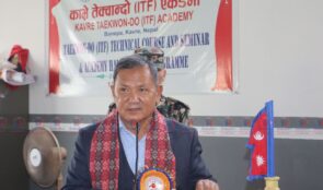 हामी सबै मिलेर नेपाल र खेलकुद क्षेत्र बनाउने हो :- मन्त्री गुरुङ