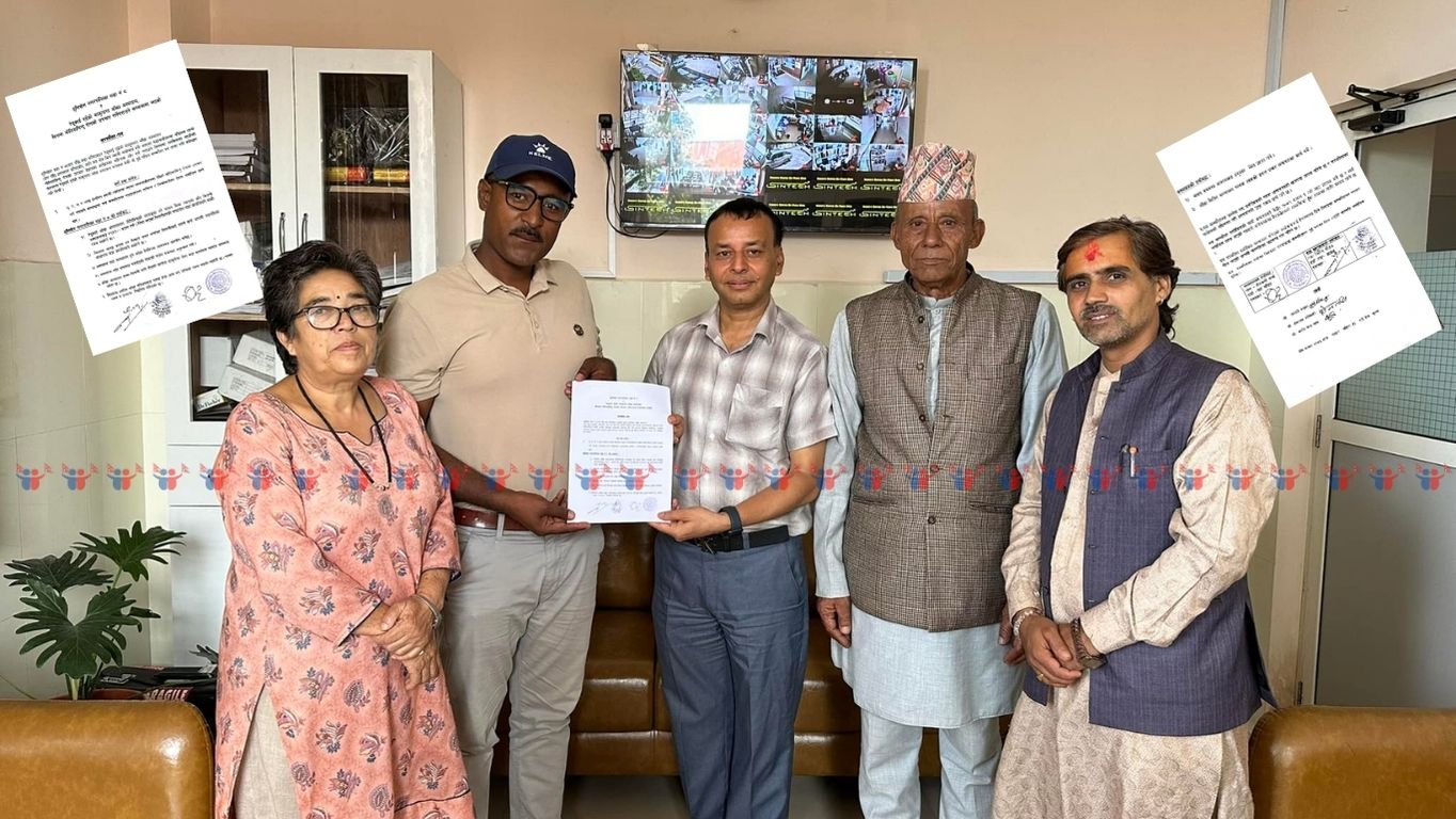 धुलिखेल नगरपालिका वडा न ८ र रेयुकाई आँखा अस्पताल विच सम्झौता