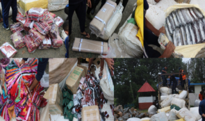 काभ्रेबाट भन्सार छलेर ल्याएको ५० लाख भन्दा धेरैको कपडा र अन्य उपभोग्य समान बरामद