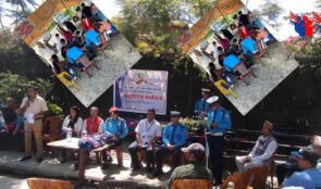 दुर्घटना न्यूनीकरण गर्न स्वास्थ्य परीक्षण र चालकको प्रतिबद्धता अभियान सुरु