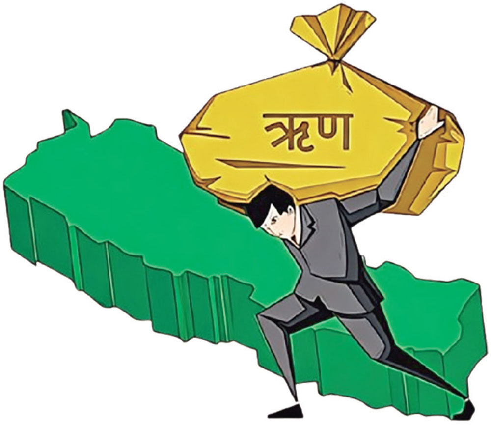 सार्वजनिक ऋण २५ खर्ब १८ अर्ब रुपैयाँ पुग्याे