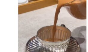 एक कप चियाकाे एक लाख !