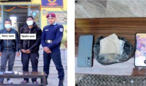 काभ्रेमा ब्राउनसुगर बोकेको स्कारपिओ गाडीसहित ३ जना पक्राउ