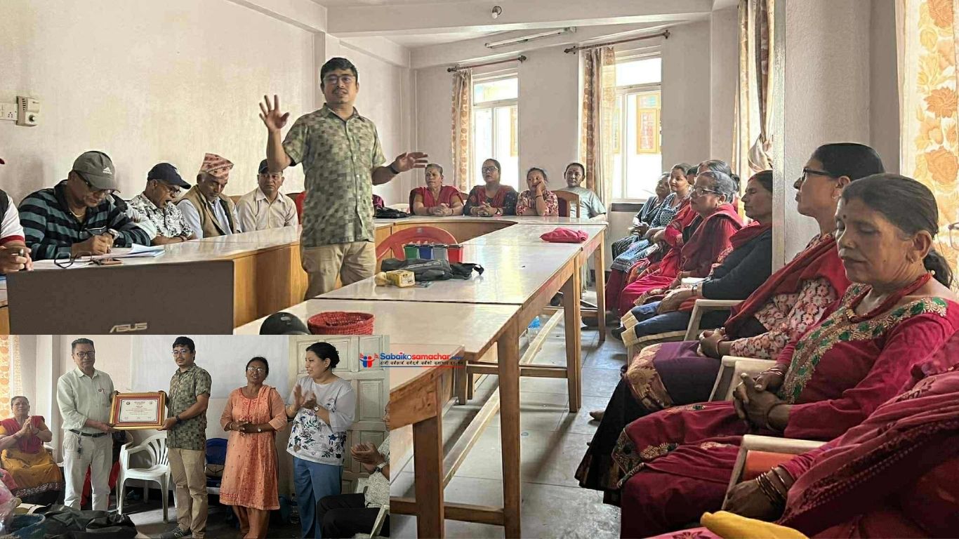 बनेपामा फोहोरमैला व्यवस्थापन तथा वर्गीकरण तालिम सम्पन्न