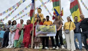 रोटरी कल्ब अफ काभ्रे भ्यालिले गर्यो लामागाउँमा वृक्षारोपण