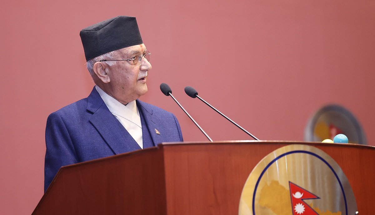प्रधानमन्त्री ओलीले आज राष्ट्रियसभामा सम्बोधन गर्ने