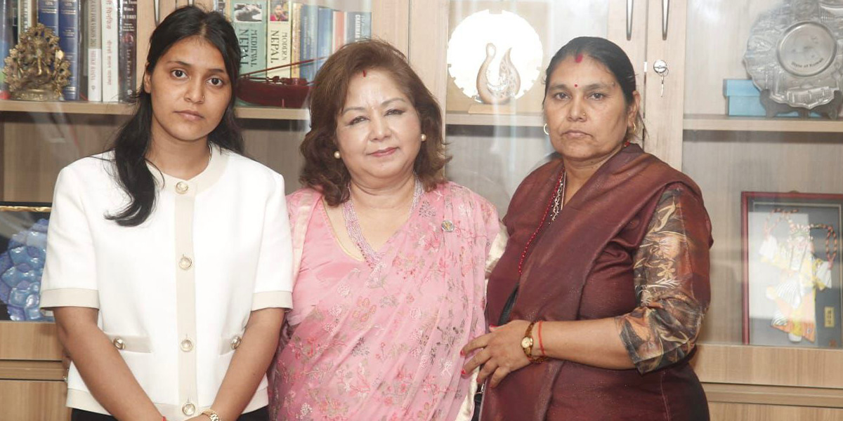 विपिनको रिहाइका लागि थप पहल गरिदिन आमा र बहिनीले गरे परराष्ट्रमन्त्री राणालाई आग्रह