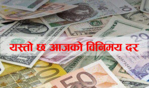 विदेशी मुद्राको विनिमय दर कति ?