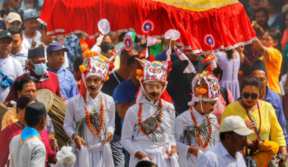 देशभर आज गाइजात्रा पर्व मनाइँदै