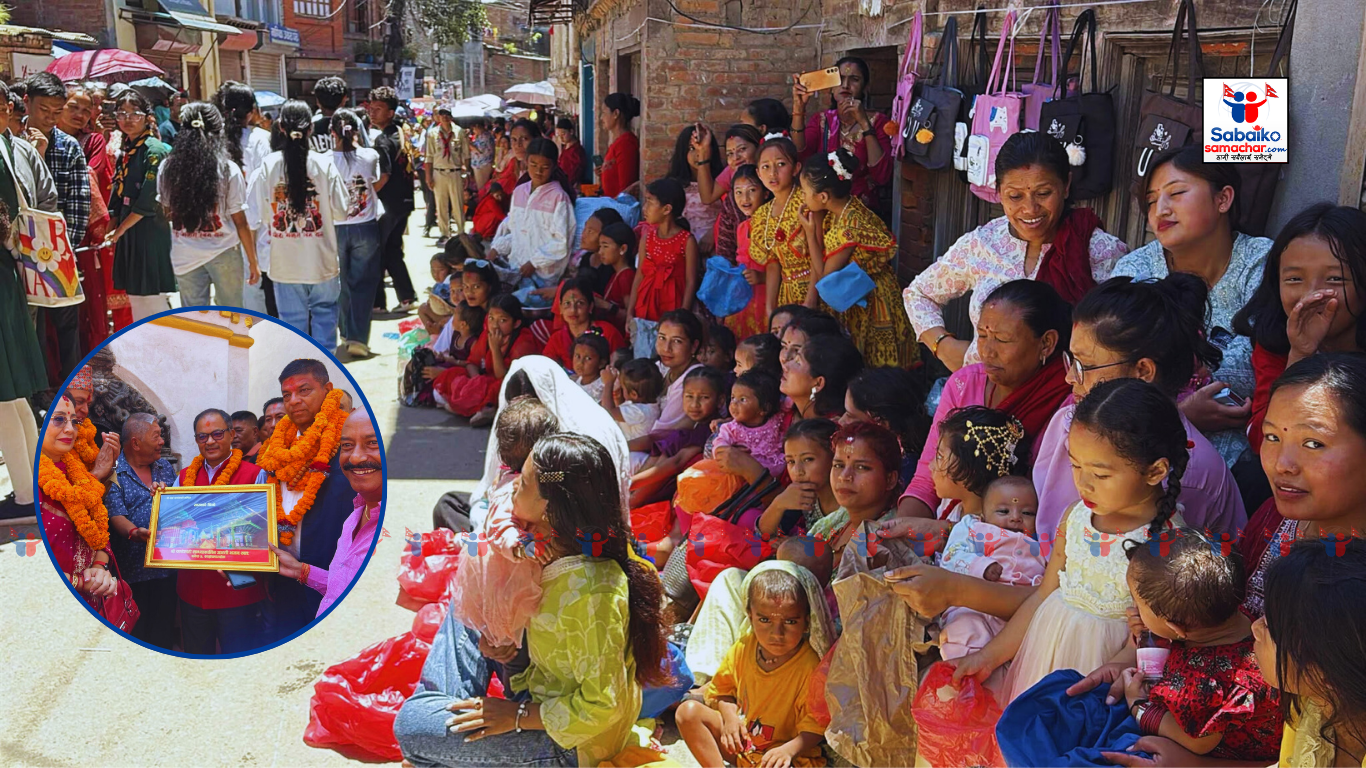 बनेपामा ११ हजार कन्या पुजिए, १२३ वर्ष पुरानो परम्पराको भव्यताका साथ सम्पन्न