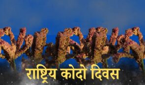आज राष्ट्रिय कोदो दिवस