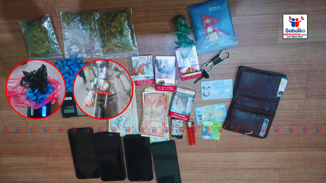 काठमाडौंमा लागूऔषध कारोबारमा संलग्न दुई जना पक्राउ