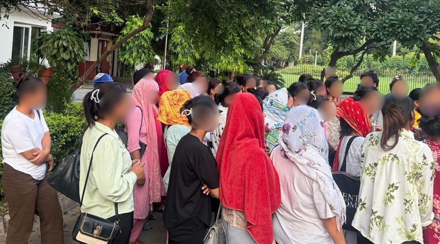 ४० जना नेपाली महिलाको उद्धार