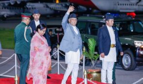 प्रधानमन्त्री ओली तुर्कमेनिस्तान प्रस्थान