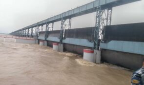 कोशी ब्यारेजका ३४ ढोका खोलिए