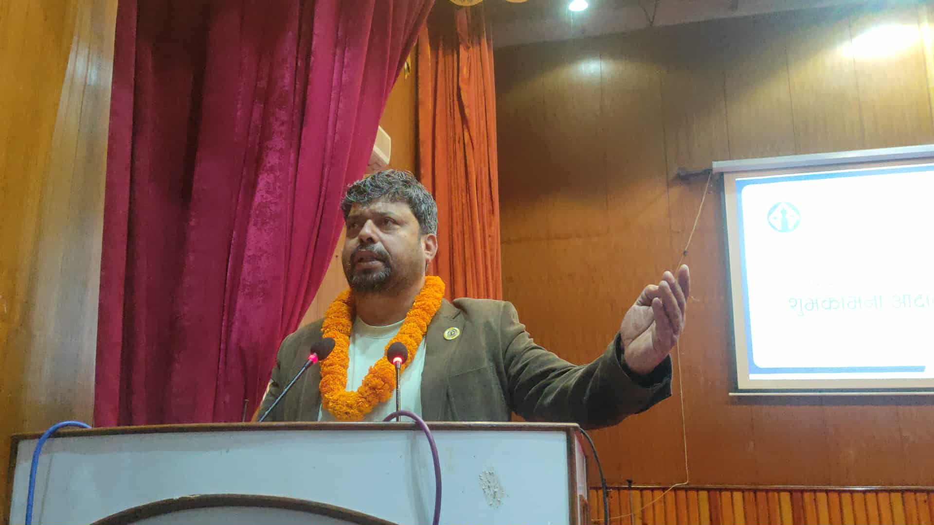 पुर्ण प्रेस स्वतन्त्रता सहितको संविधान रक्षाको लागि देशभरका पत्रकार एक हुनै पर्छ :- शिव लम्साल